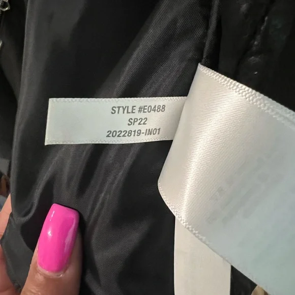 Madewell leather jacket NWT - Picture 6 of 13